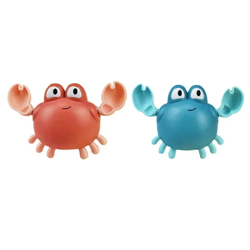 Bath Toys Cute Swimming Clown Fish Bath Toy for Toddlers Floating Wind Up Toys for Boy Girl New Born Baby Bathtub Toddler Toys
