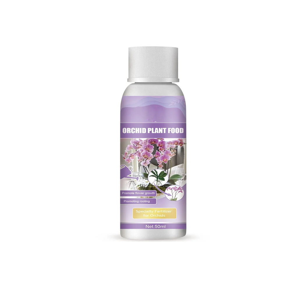 50ml Orchid Special Liquid Flower Fertilizer Hydroponic Garden Plant Nutrition Growth Supplement Compound Nutrients for Flowers