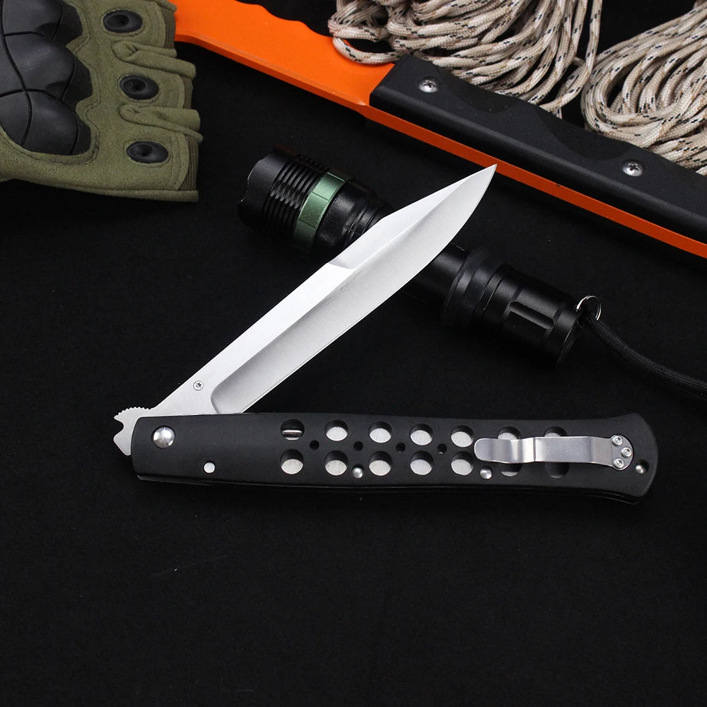 Folding Knife TI LITE Flipper Knife S35VN Blade Outdoor Professional Military Tactical Hunting Survival Self defense Knives Tool