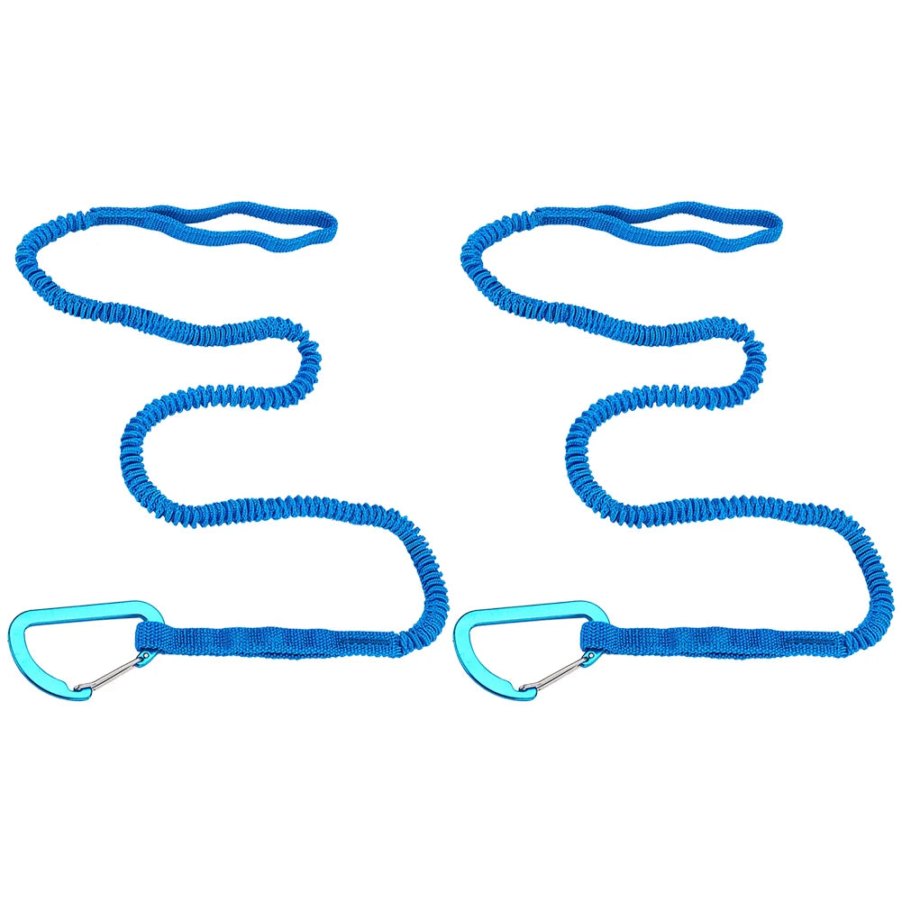 Kayak Paddle Leash Adjustable Kayak Paddle Lanyard Rope Rowing Boat Tie Rope for SUP Kayaking Boating Canoeing