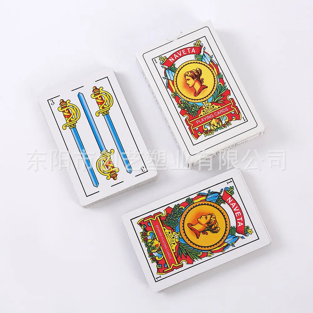 1 Deck of Authentic Spanish Naipes Playing Cards - Perfect for Mexican Card Games and Poker! Great for Gifts, Party Time Fun!