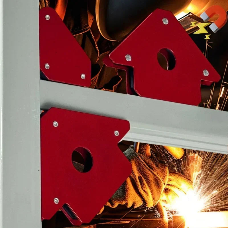 Welding Magnet Hanging Tool 45°/90°/135° Arrow Clamp Magnetic Clamp For Welding Positioner Locator Tools Hardware Accessories