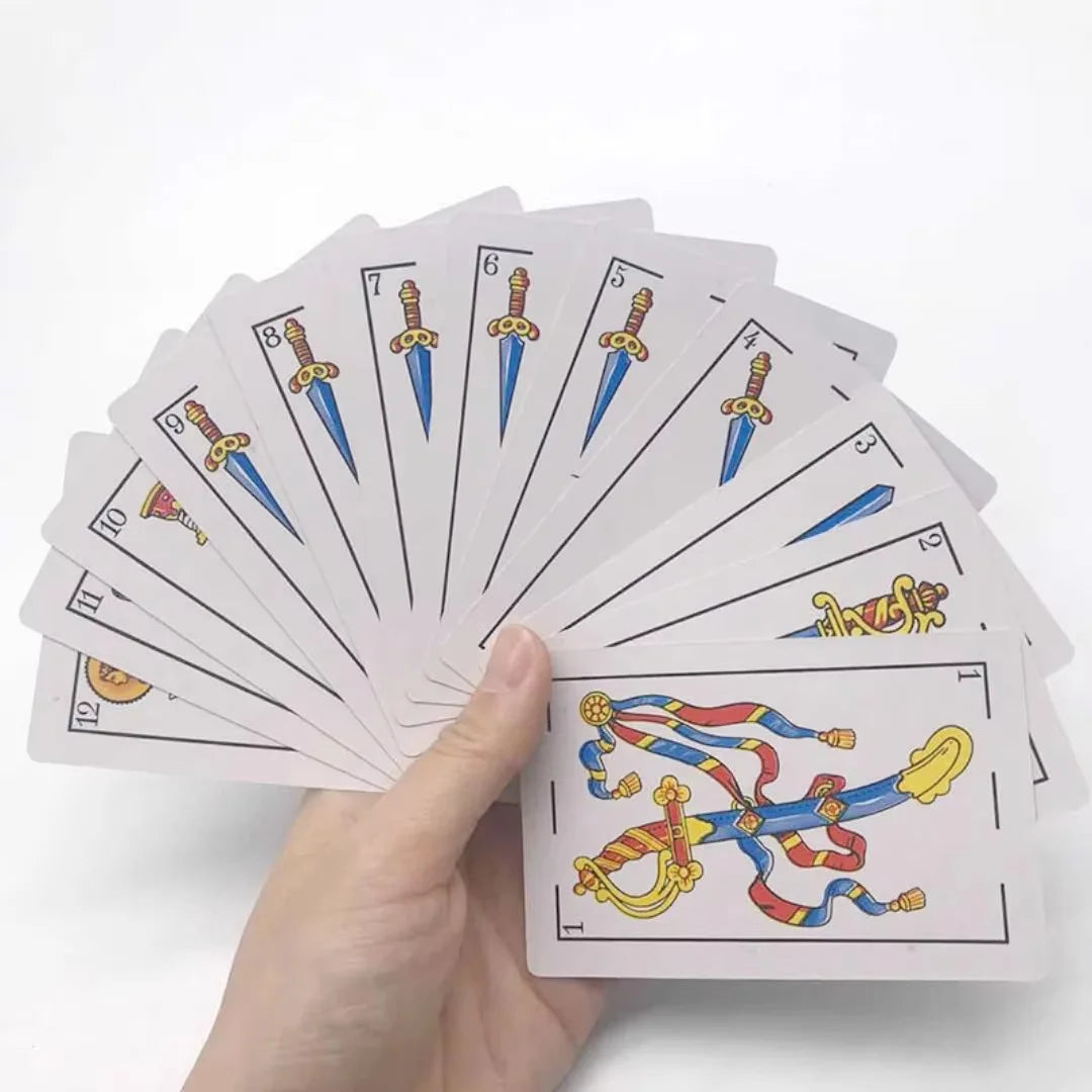 1 Deck of Authentic Spanish Naipes Playing Cards - Perfect for Mexican Card Games and Poker! Great for Gifts, Party Time Fun!