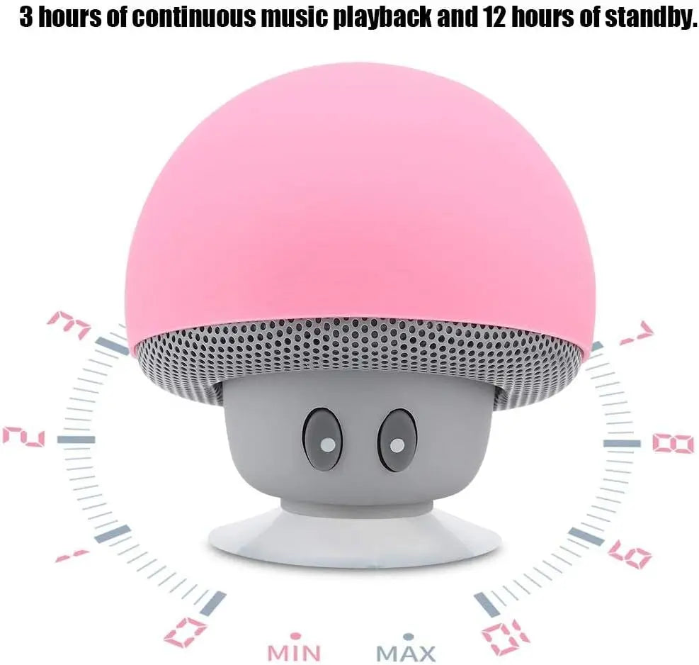 High Quality Wireless Bluetooth Speaker 30ft Wireless Range  Subwoofer With Suction CupSuitable for Cycling Picnic Outdoor - Firu Total Sales
