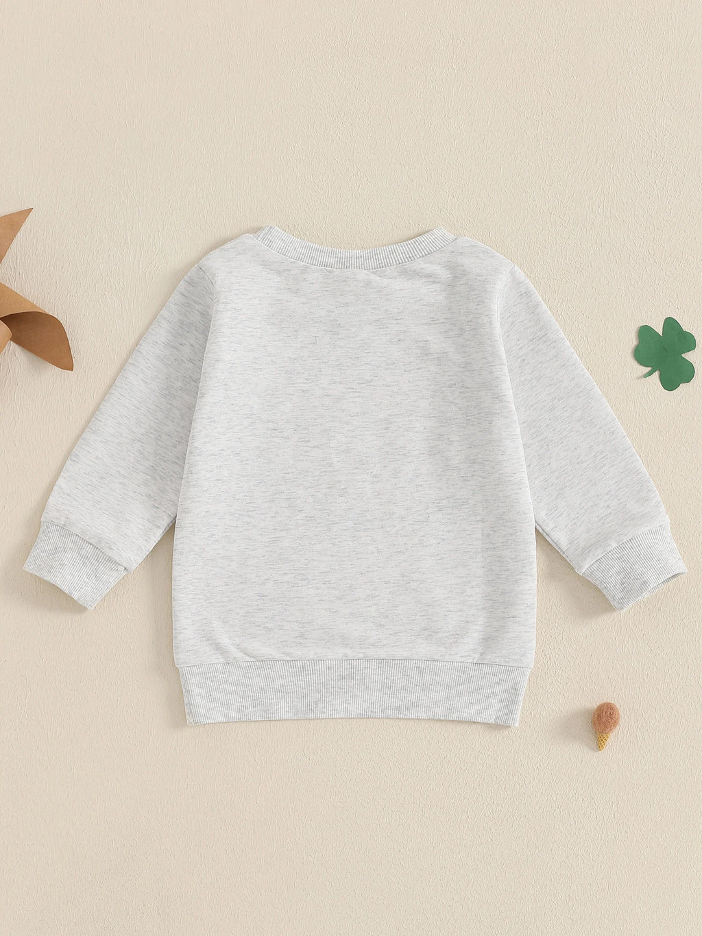 Hoodie Niños Trébol Verde - Sudadera Manga Larga Casual - Firu Total Sales