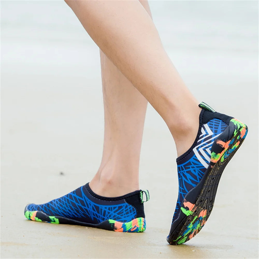 Quick-Drying Summer Water Shoes Unisex Seaside Beach Sock Barefoot Sneakers Men Swimming Upstream Sports Diving Aqua Shoes Women