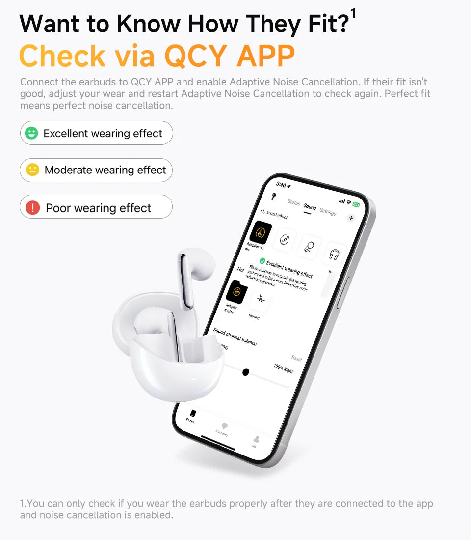 QCY HT10 AilyBuds Pro+ ANC | LDAC Hi-Res Audio | 6 Mic IA HD | 28H | Bluetooth 5.3 | Multipunto - Firu Total Sales