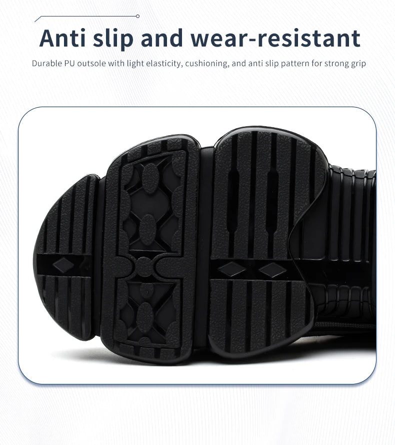 Zapatos de Seguridad Transpirables | Sin Cordones | Suela Blanda | Antipinchazos | Antiaplastad