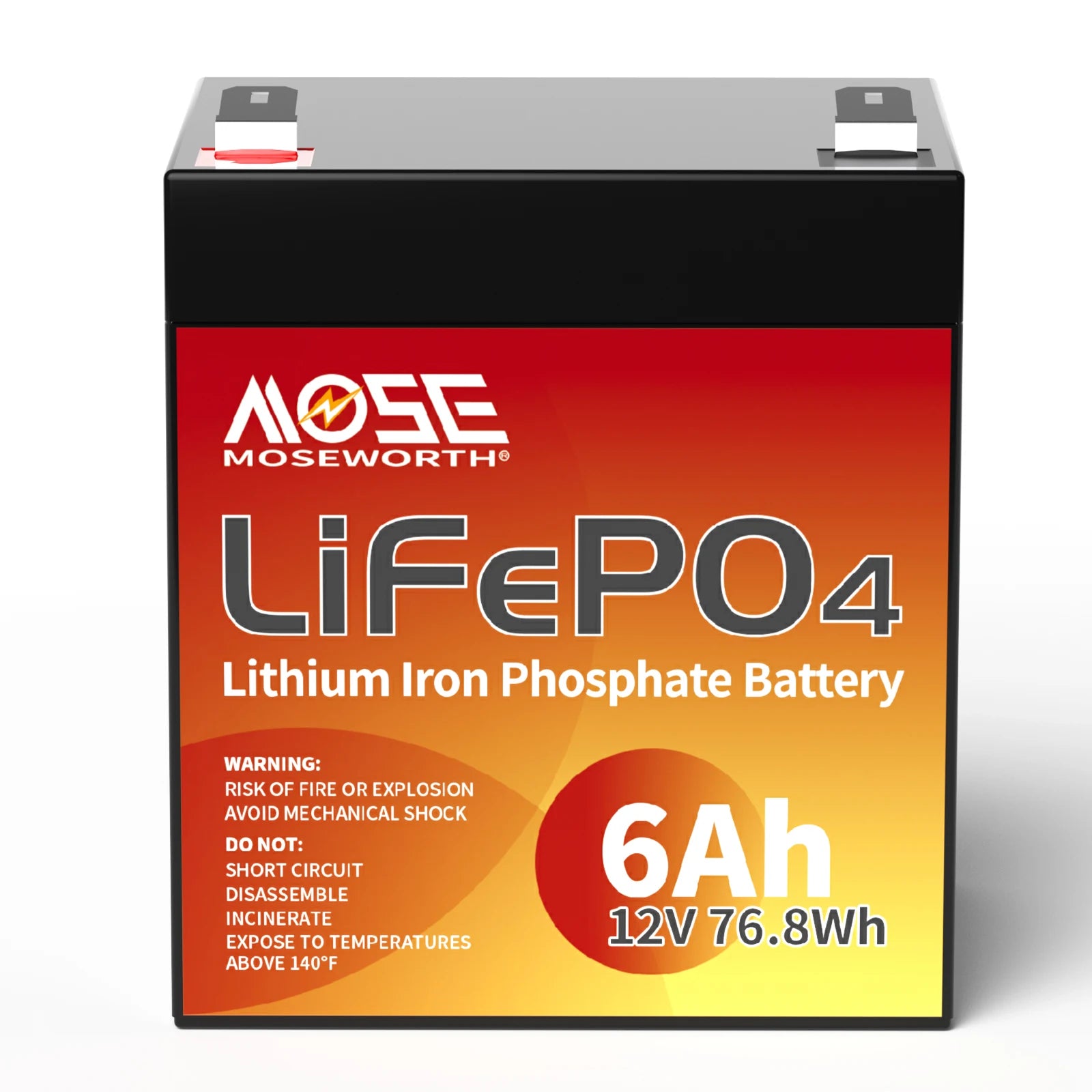 Batería LiFePO4 12V 6Ah-300Ah con BMS | Recargable | Solar y Ciclo Profundo 🔋