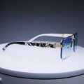 Fashion Rimless Frameless Sunglasses | Classic Small Square | Men & Women