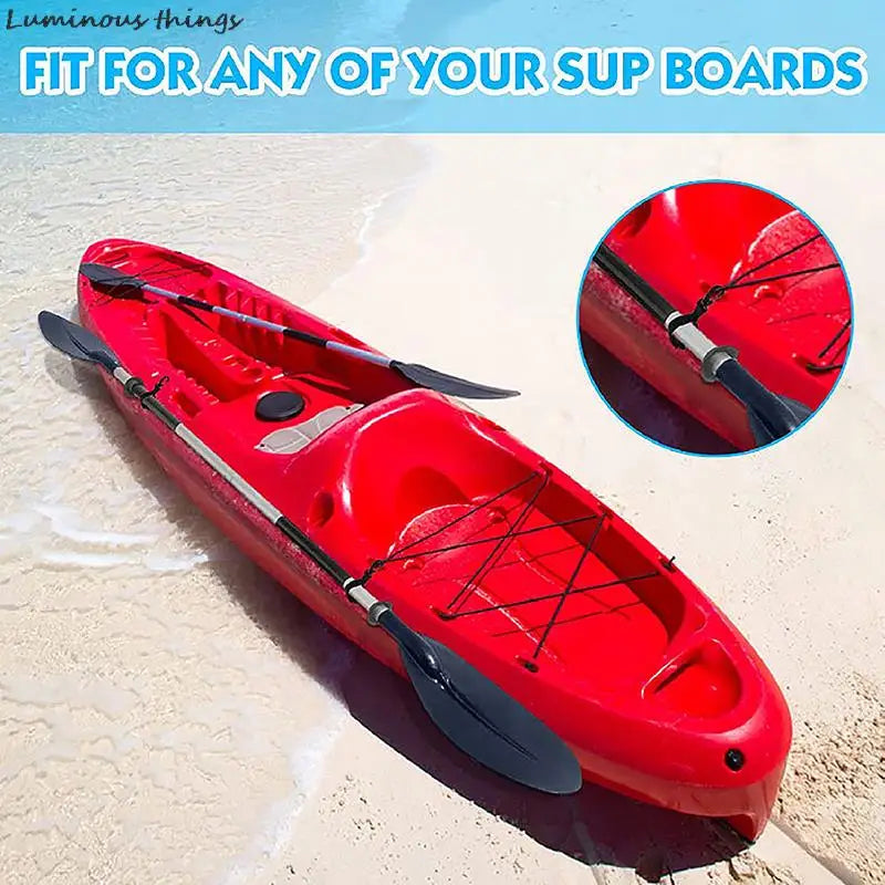 2Pcs Double Pack Kayak Paddle Magic Buckle Strap Clip For Sup Paddle Board Inflatable Paddle Outdoor Rowing Surf Boat Buckle