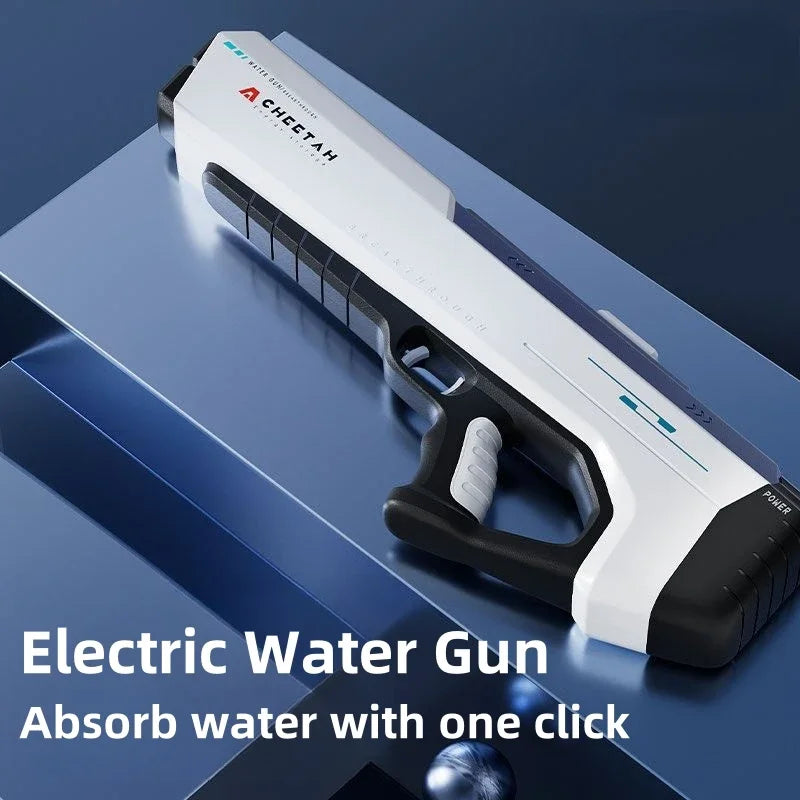 Pistola de Agua Eléctrica de Alta Presión | Juego de Verano para Niños 🔫 - Firu Total Sales