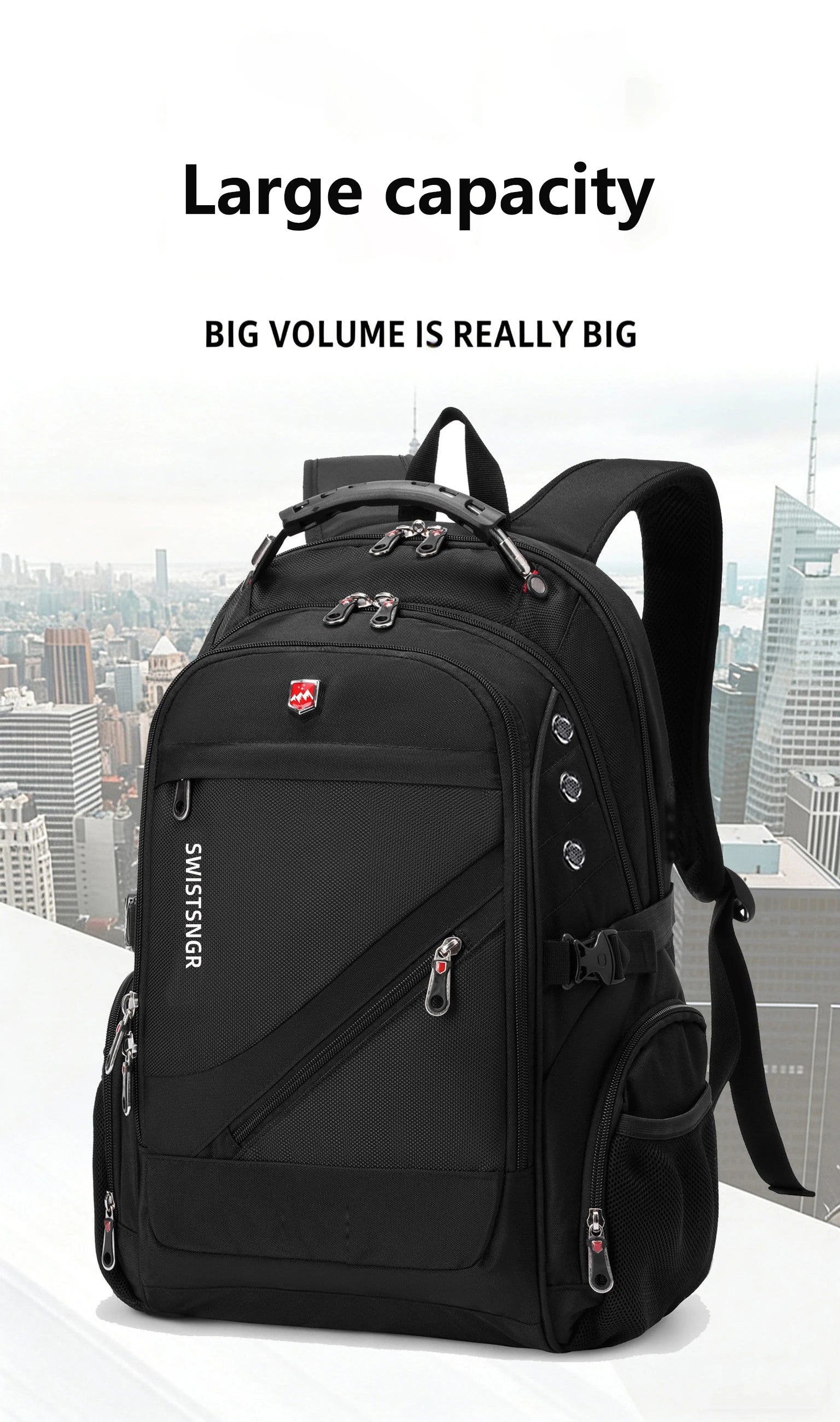2026 Waterproof 17/20 Inch Laptop Backpack Men Airplane Travel Backpack Women Oxford Rucksack Male School Bag modern Mochila