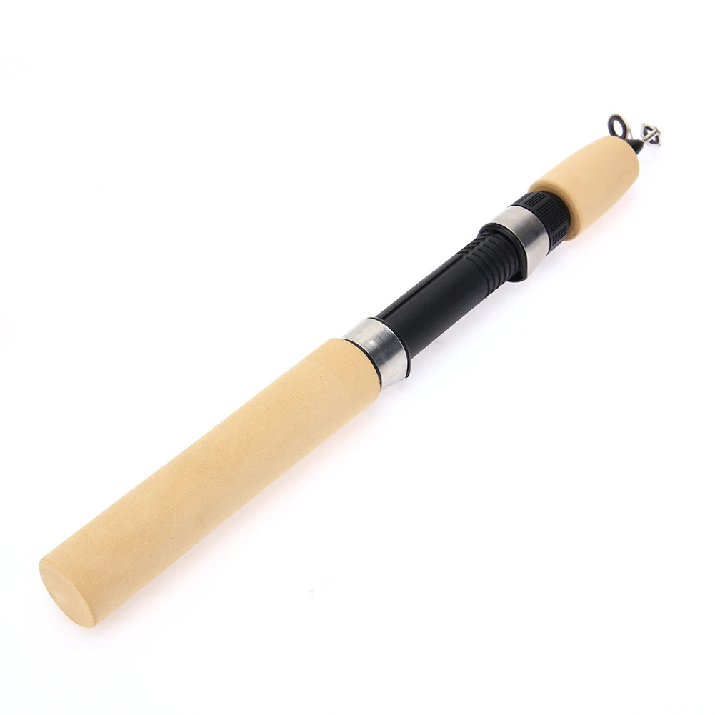 60/80/100cm Ice Fishing Rod Portable Fishing Pole Winter Fishing Rod Retractable Fishing Pole Fishing Accessories