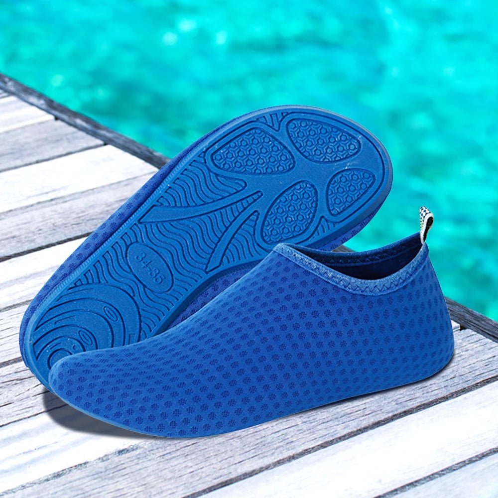 Men Women Kids Water Shoes Sports Beach Swimming Socks Anti Slip Fitness gym Yoga Dance Swim Surf Diving Underwater Beach Shoes