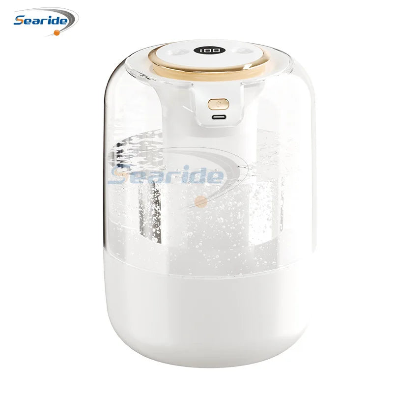 2200ML Air Humidifier USB Double Spray Port Mist Spray Heavy Fog Aroma Diffuser Essential Oils Color Light for Home Bedroom Gift