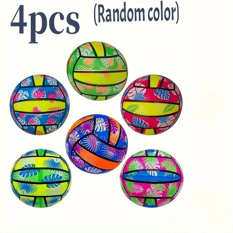 Pelotas de Voleibol Inflables para Playa y Piscina | Diseño Tropical | Pack 🏖️ - Firu Total Sales