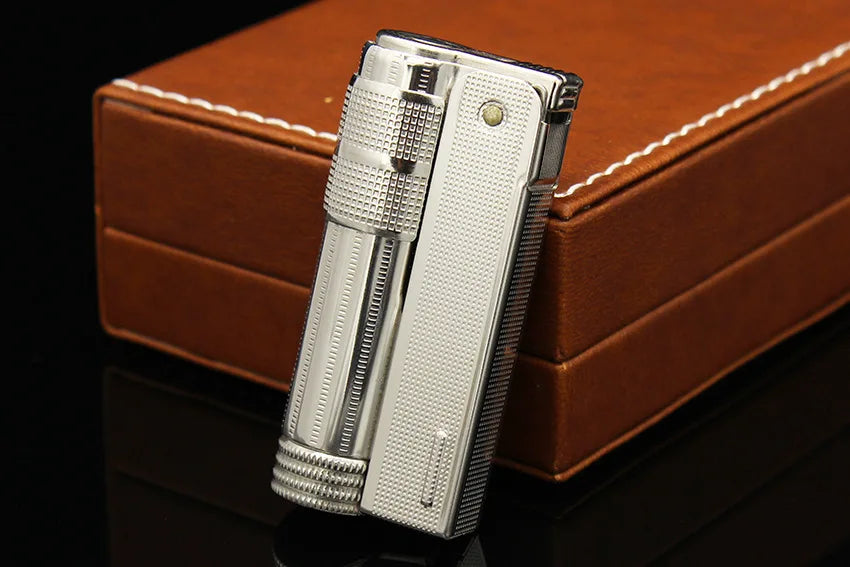 Original IMCO Lighter Old Oil Flint Lighter Windproof Stainless Steel Cigarette Petrol Oil Lighter Inflated Gadgets Man