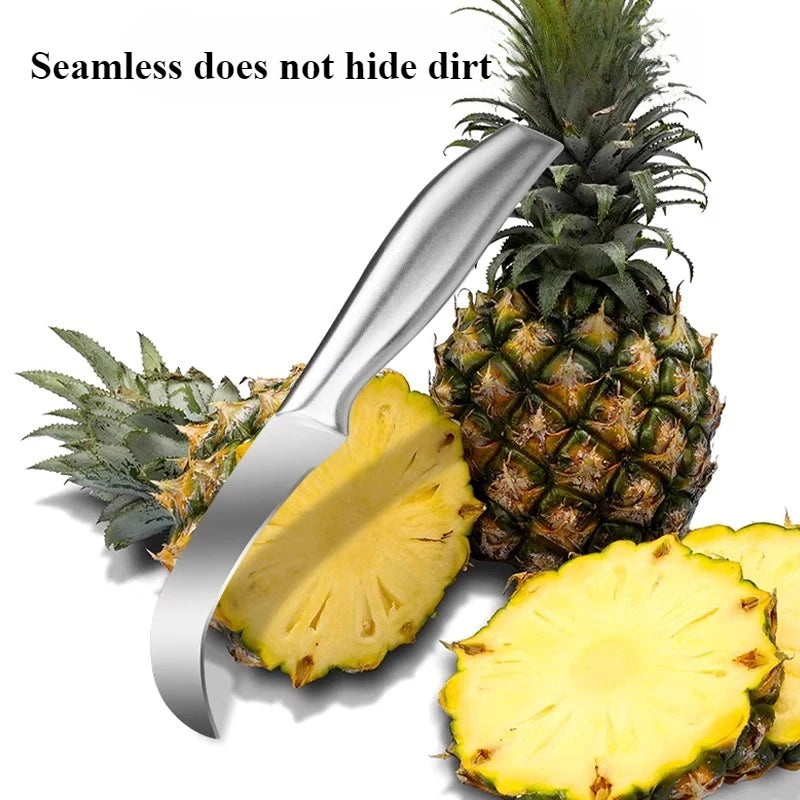Fruit Knife Household Sharp Multi-function Scimitar Stainless Steel Special Knife for Cutting Pineapple Fruit Peeler Boning Knif