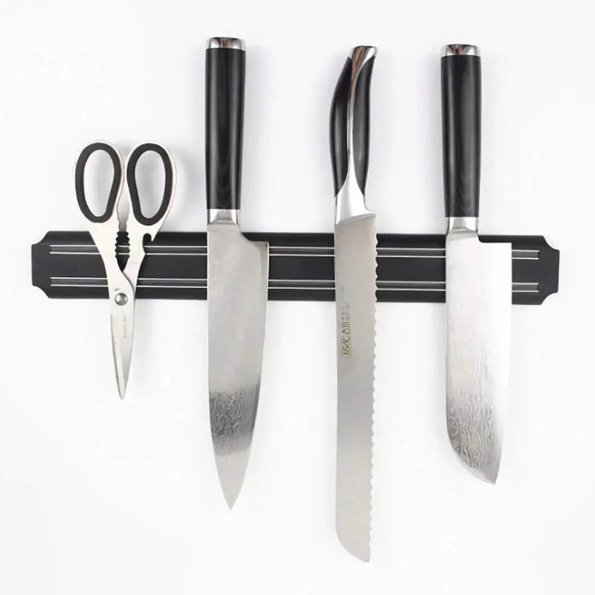 Multipurpose Magnetic Knife Rack Strip Household Kitchen Tools Space-Saving Wall Mounted Magnet Knives Holder With Rack
