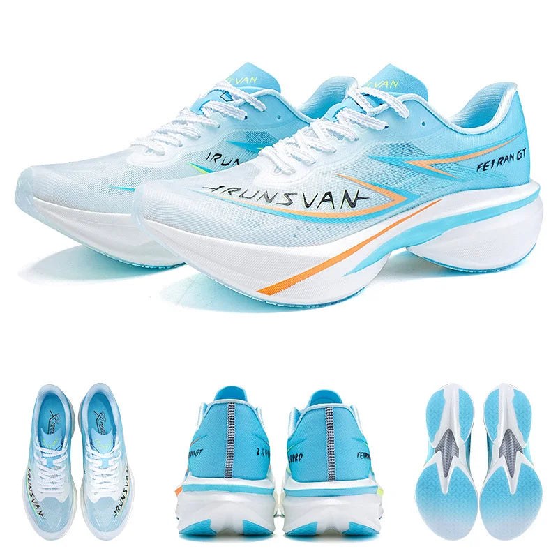 IRUNSVAN Platinum Tenis Placa Carbono | Maratón y Entrenamiento | Hombre y Mujer | Ed. Limitada Año del Caballo