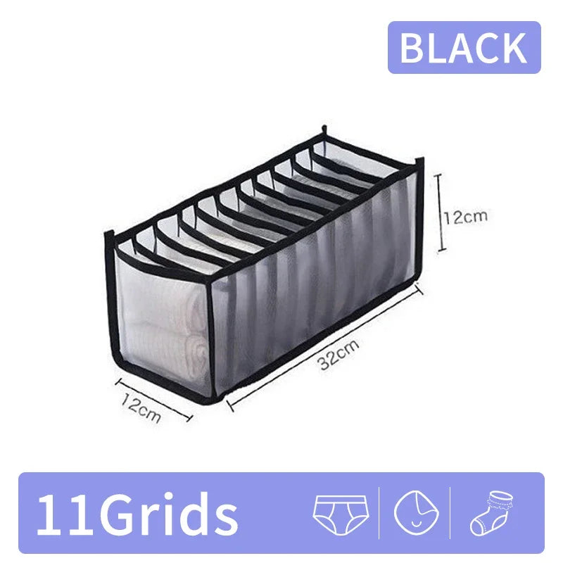 Pants Jeans Storage Box Drawers Organizer for Underwear Bra Socks Wardrobe Clothes Organizer Cabinet  T-Shirt Organizers storage