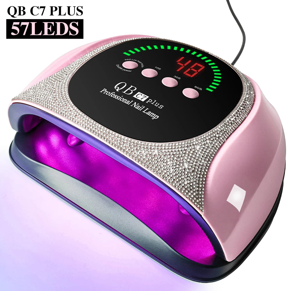 Lámpara UV/LED Profesional 57 LEDs Secado Rápido | Pantalla LCD | Manicure y Gel Acrílico - Firu Total Sales