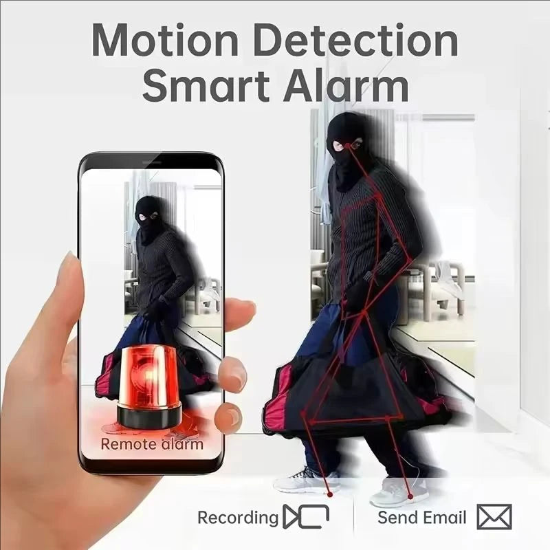 A9 WiFi Mini Security Camera — Smart Home Monitor | Baby & Pet Surveillance