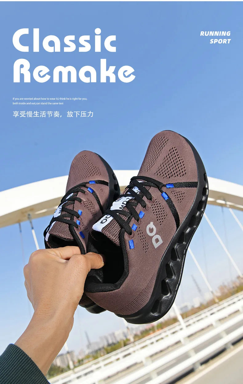 Tenis Hombre Running Maratón | Air Cushion | Transpirable | Ligero | Antideslizante | Outdoor