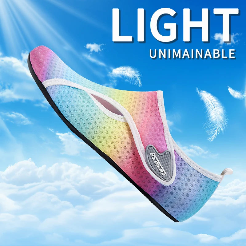 Water Sports Shoes Barefoot Quick-Dry Aqua Yoga Socks Slip-on for Men Women