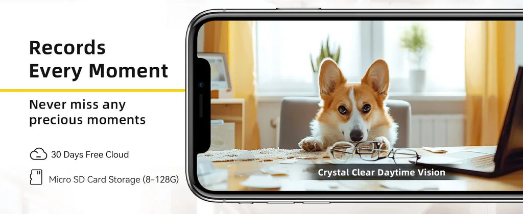 BoyKeep 2K Smart WiFi Security Camera | 360° Pan & Tilt | 5G/2.4GHz | Baby & Pet Monitor