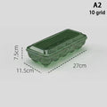 10/15 Grids Eggs Storage Box Plastic Transparent Portable Egg Fresh-keeping Case Refrigerator Storage Container Kitchen Tool