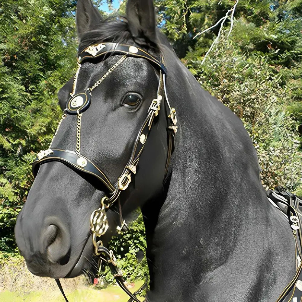 Cuerda de Guía para Caballo PU Ajustable | Hebilla Giratoria | Ecuestre 🐎