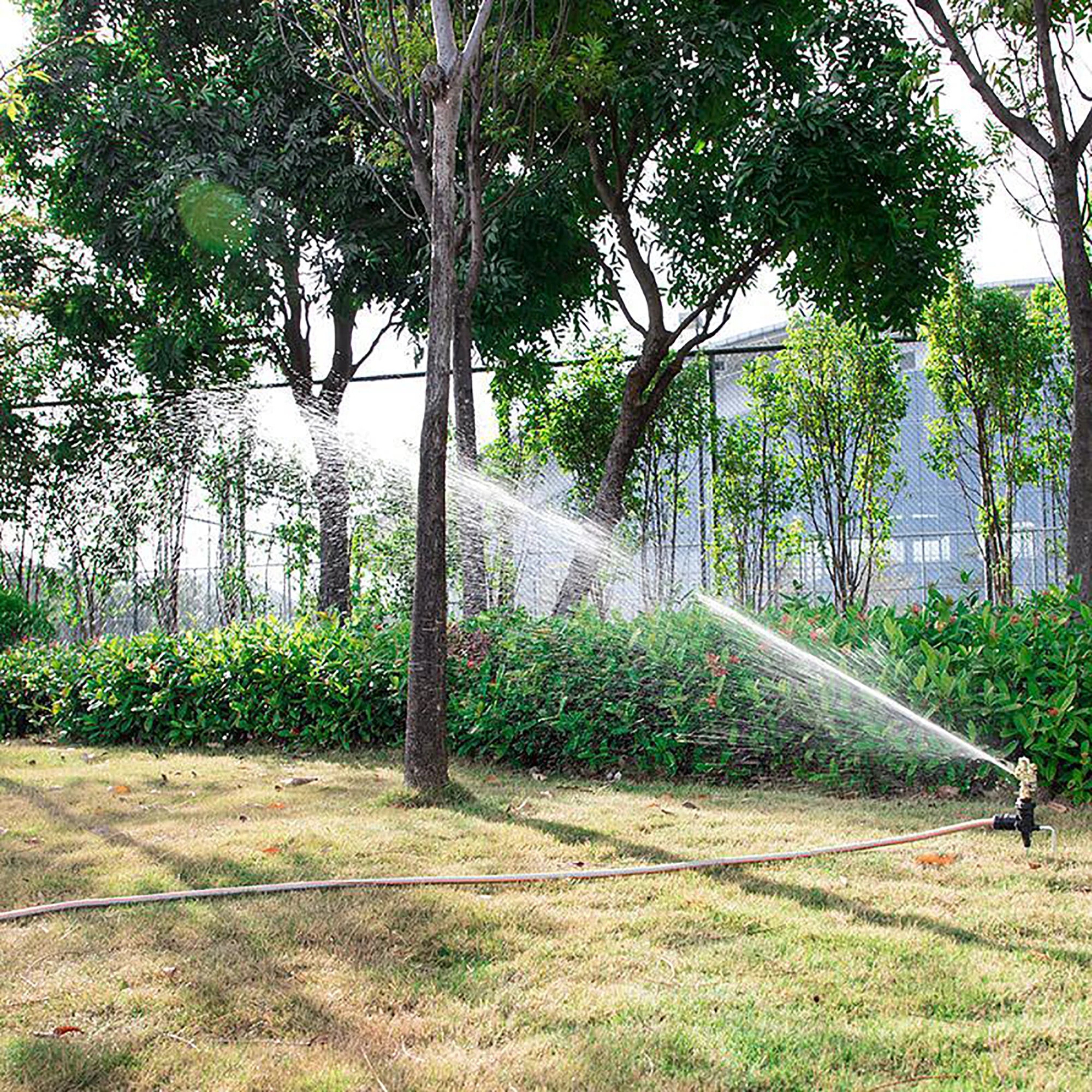 1/2"Male Thread Rotating Rocker Sprinkler Adjustable Impact Sprinkler Lawn Garden Park Orchard Field  Irrigation Watering Nozzle