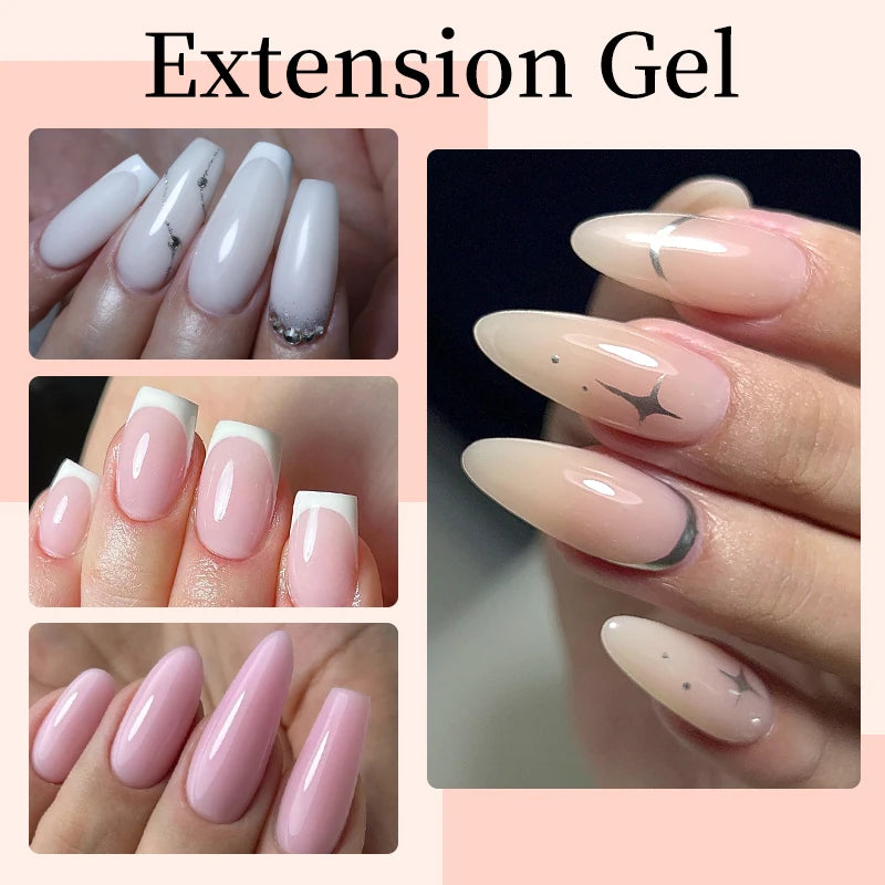 Gel Extensión de Uñas UR SUGAR 15ml | Camuflaje | Nude Rosa | Hard Gel Acrílico 💅 - Firu Total Sales