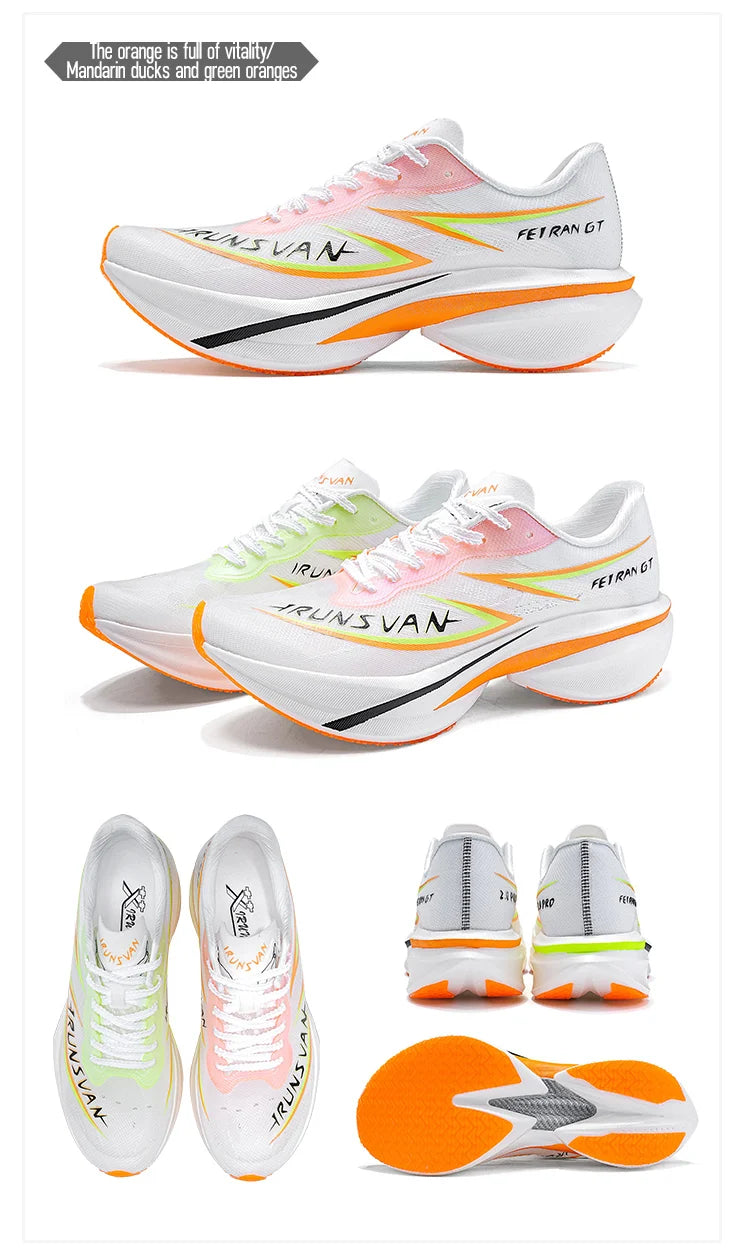IRUNSVAN Platinum Tenis Placa Carbono | Maratón y Entrenamiento | Hombre y Mujer | Ed. Limitada Año del Caballo