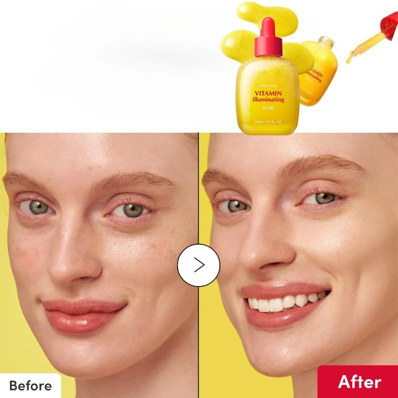 Korean Vitamin C + Niacinamide Anti-Aging Serum | Brightening & Firming | 30ml