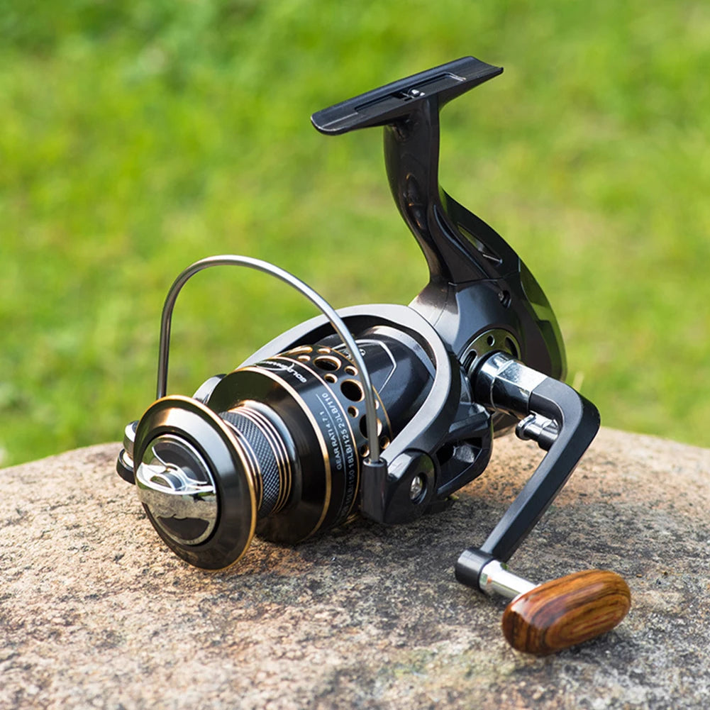 Carrete Spinning ALLOYSEED | 13 Rodamientos | Resistente al Agua | Longcast | Offshore y Trolling - Firu Total Sales