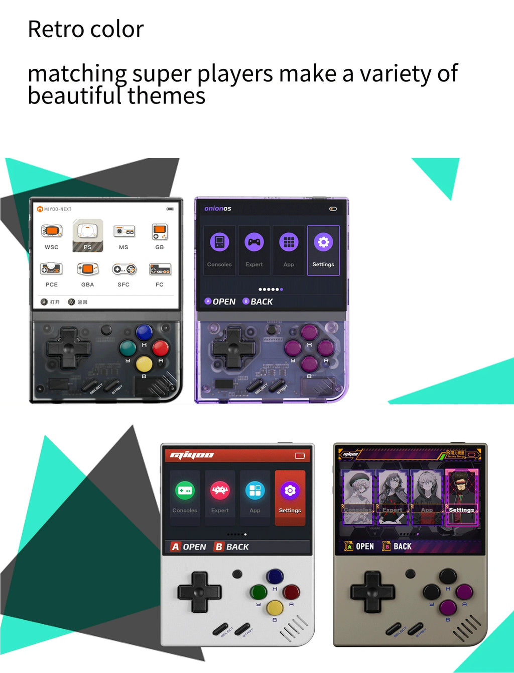 MIYOO Mini Plus Consola Portátil Retro | 3.5" IPS HD | Linux | WiFi | Regalo Niños - Firu Total Sales