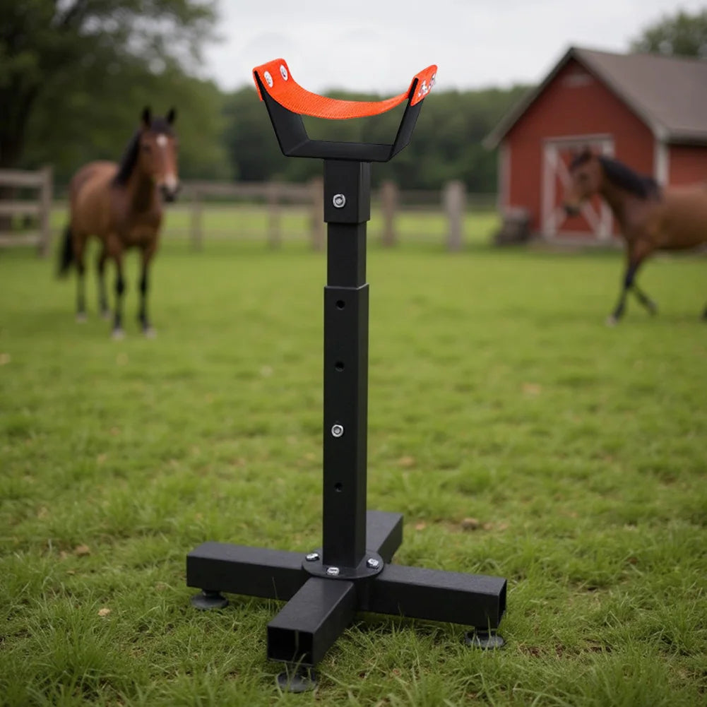 Soporte Ajustable para Herrador de Caballos | Instrumento Veterinario | Casco 🐎