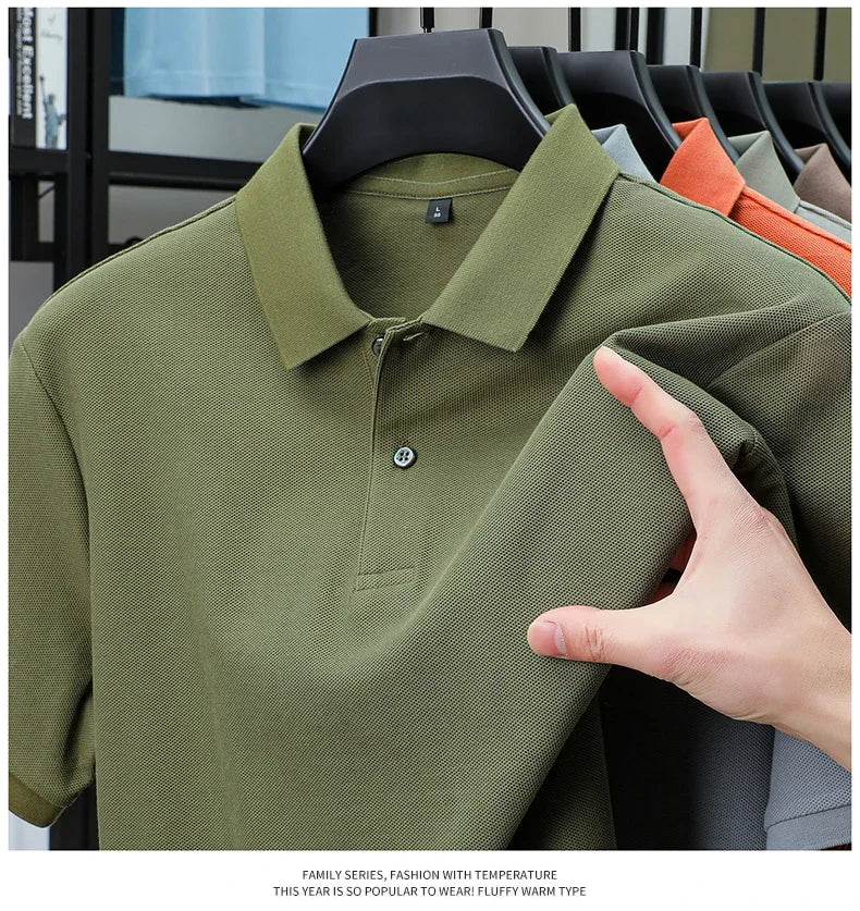 Polo 100% Algodón para Hombre | 19 Colores | Golf y Deporte | Acabado Sedoso 👔