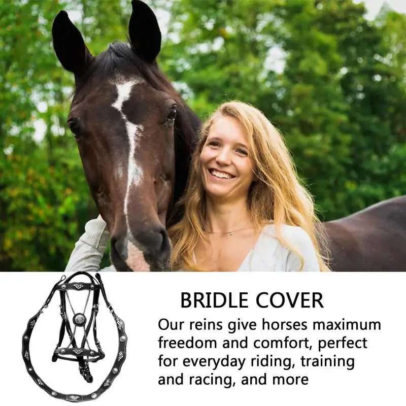 Cuerda de Guía para Caballo PU Ajustable | Hebilla Giratoria | Ecuestre 🐎