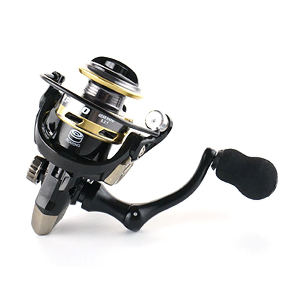 Carrete Spinning APWIKOGER ZP 500/800 | 13+1BB | 6.3:1 | Ultra Ligero | Agarre EVA | Copa Metal - Firu Total Sales