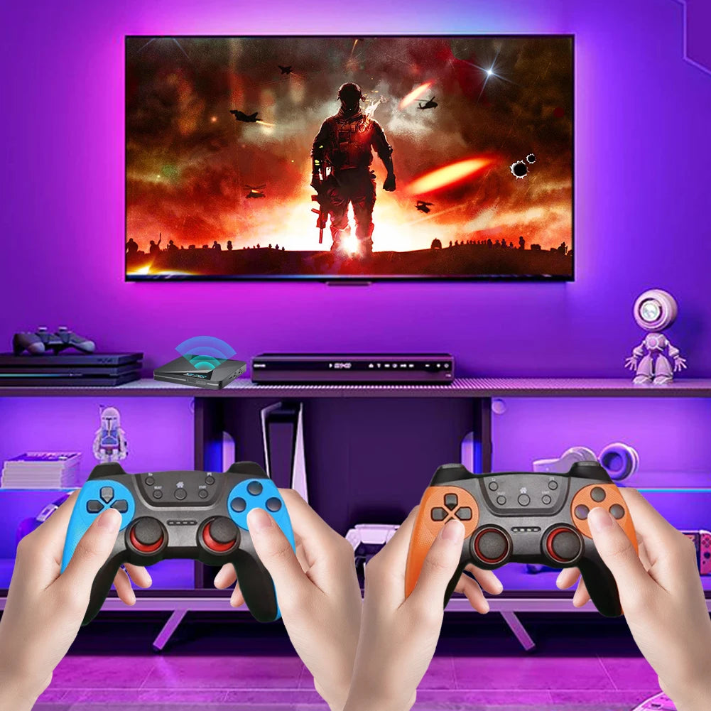 Super Console X2 Pro | 100,000 Juegos Retro | TV Box | SS/MAME/FC/SEGA | Con Gamepad - Firu Total Sales