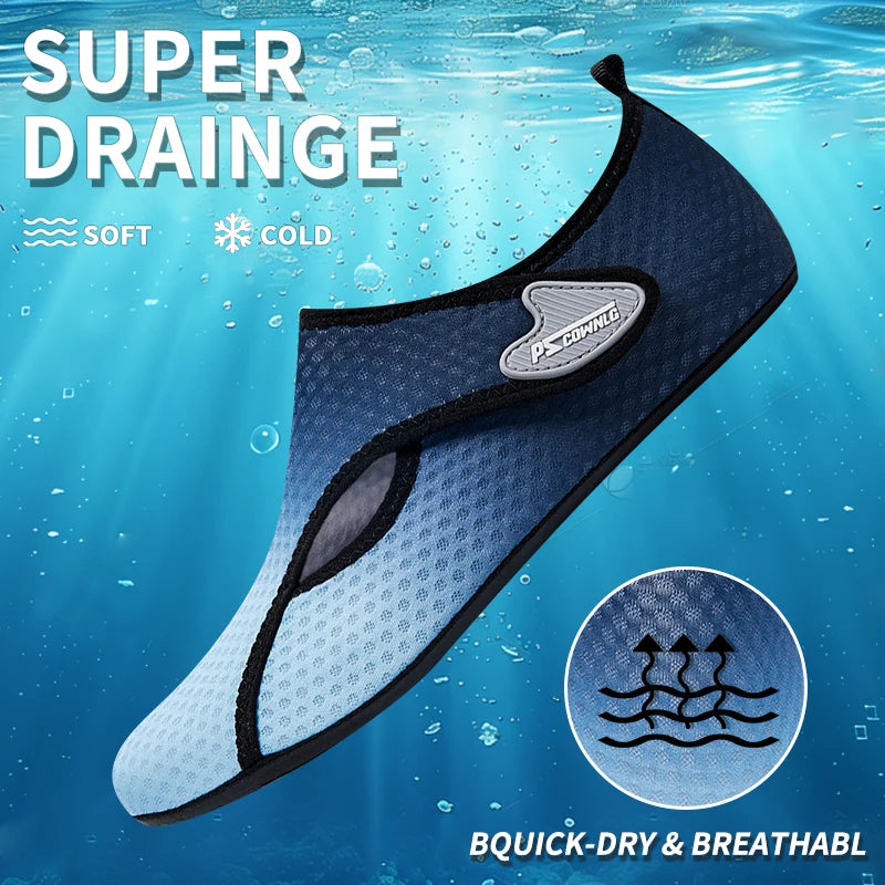 Water Sports Shoes Barefoot Quick-Dry Aqua Yoga Socks Slip-on for Men Women