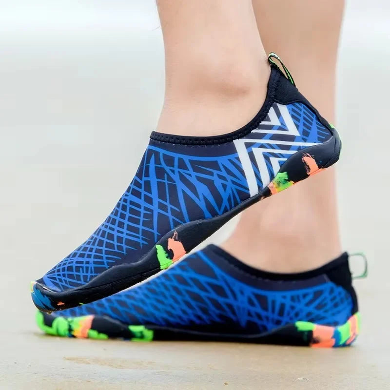 Quick-Drying Summer Water Shoes Unisex Seaside Beach Sock Barefoot Sneakers Men Swimming Upstream Sports Diving Aqua Shoes Women