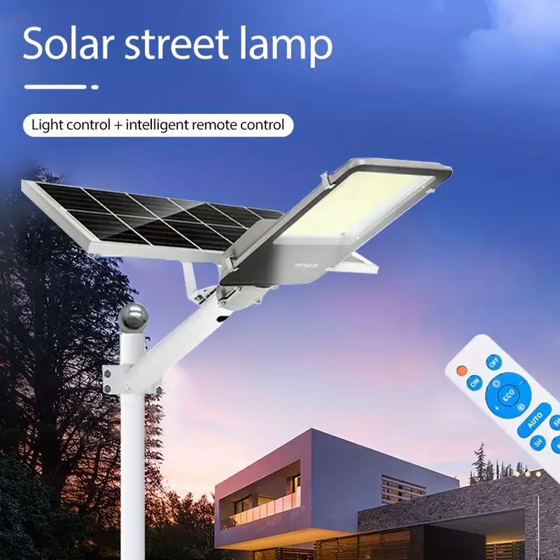 Luz Solar Exterior 200W YQCHEZI | 6000mAh | Automática Crepuscular | IP65 Garaje y Jardín - Firu Total Sales