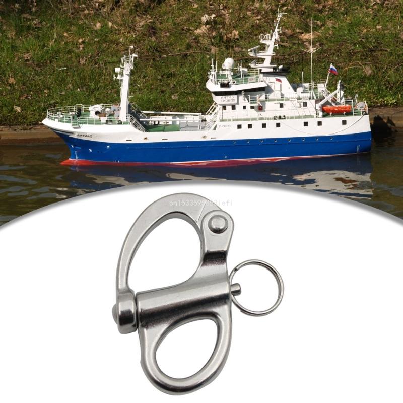 35/52/69/96mm Stainless Steel Quick Release Boats Chain Shackle Hook