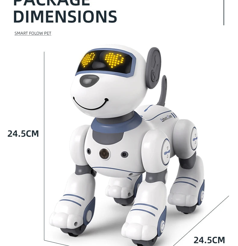 Perro Robot Inteligente con Control Remoto | Acrobacias | Regalo para Niños - Firu Total Sales