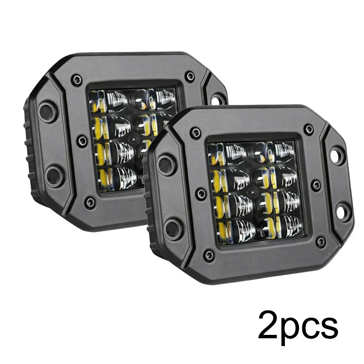 ANMINGPU Par Barras LED 5" 40W Spot | IP68 | 6000K | 12V/24V | Off Road | Auto, Camión, ATV y Jeep